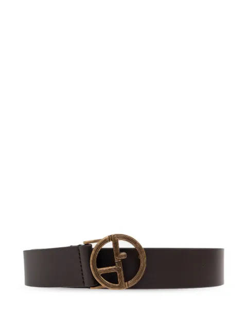 Giorgio Armani cinturón con logo GA