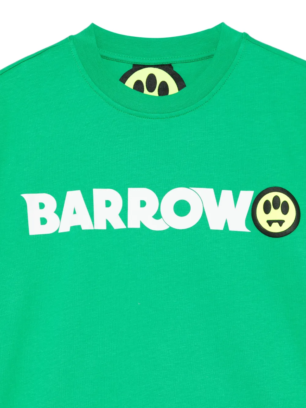 Barrow kids T-shirt met logoprint Groen