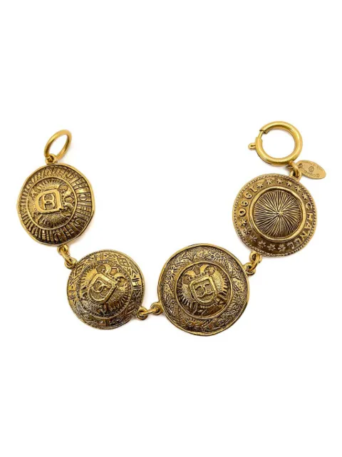 CHANEL Pre-Owned Bracciale Starburst Medallion anni '90