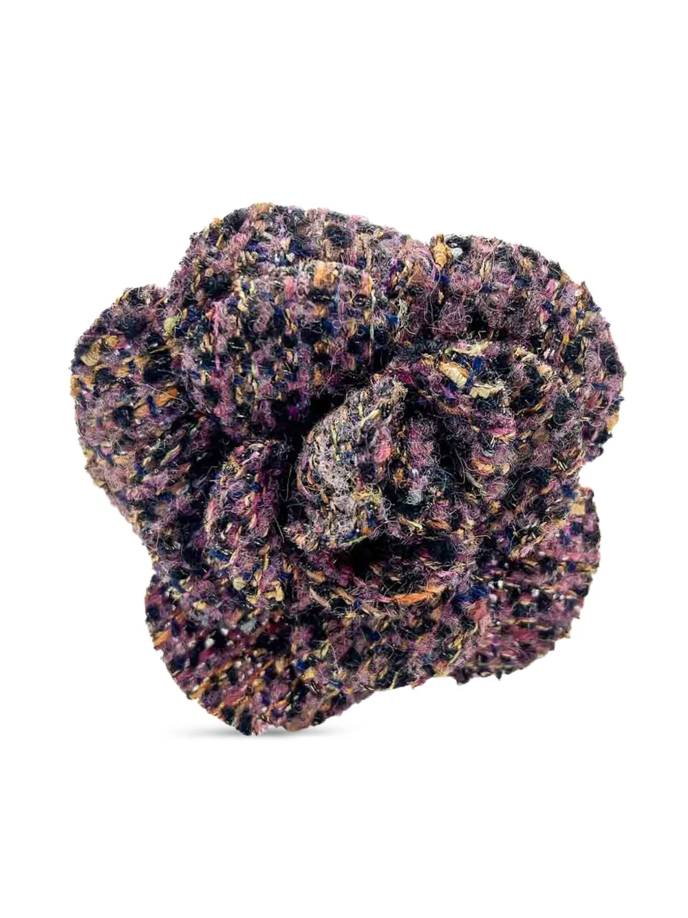 CHANEL Pre-Owned 1980s Camelia brooch | Purple | Image 1