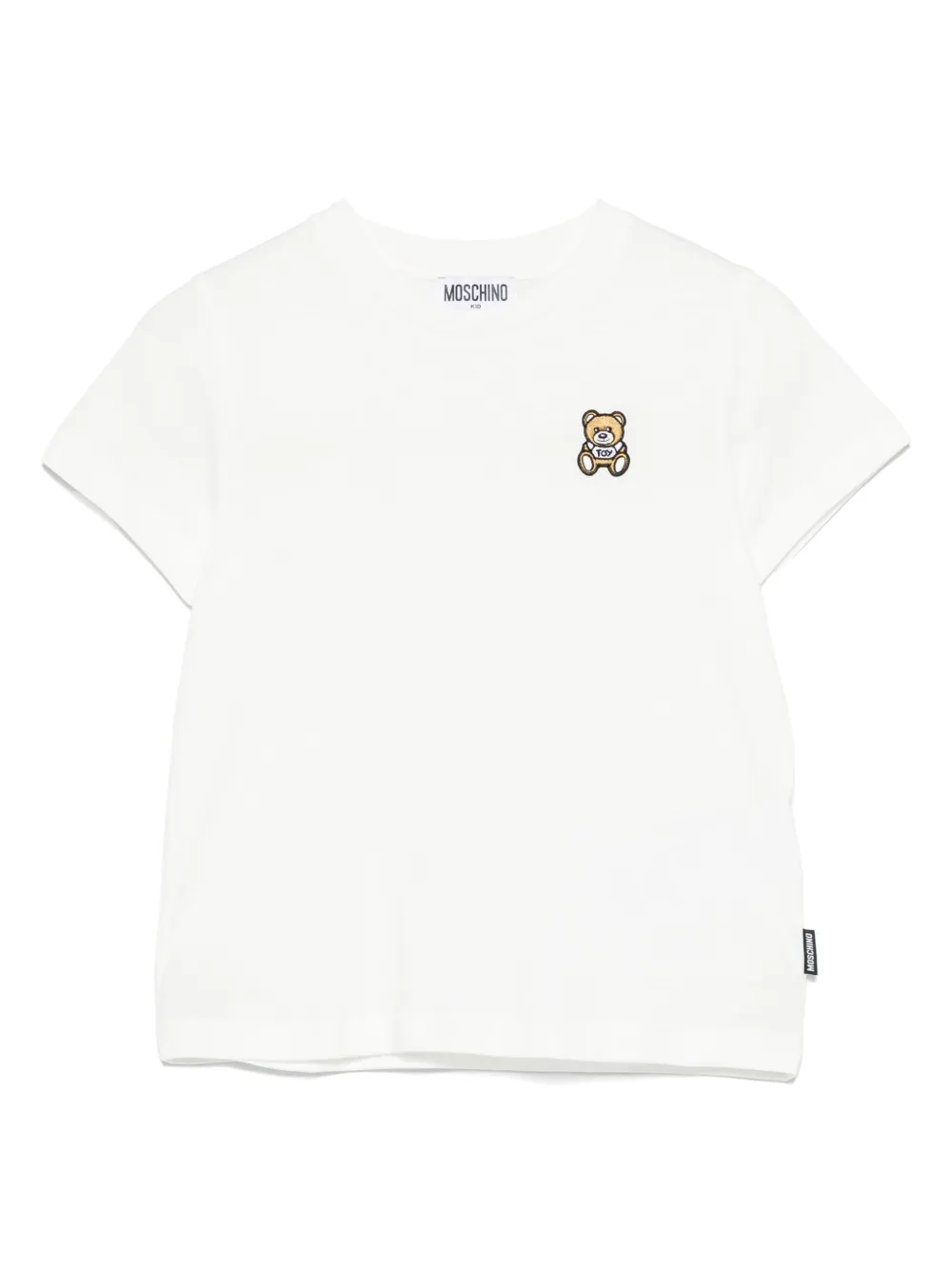 Moschino Teddy Bear-motif T-shirt In 白色