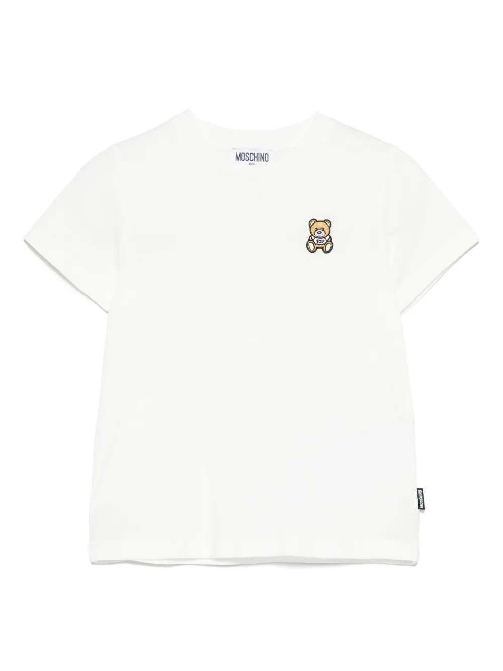 Moschino Kids تيشيرت بنقش تيدي | أبيض | Image 1