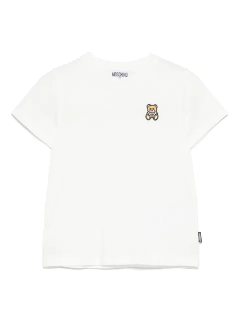 Moschino Kids teddy bear-motif T-shirt