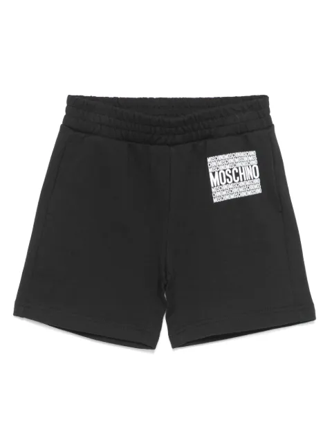 Moschino Kids logo-print shorts