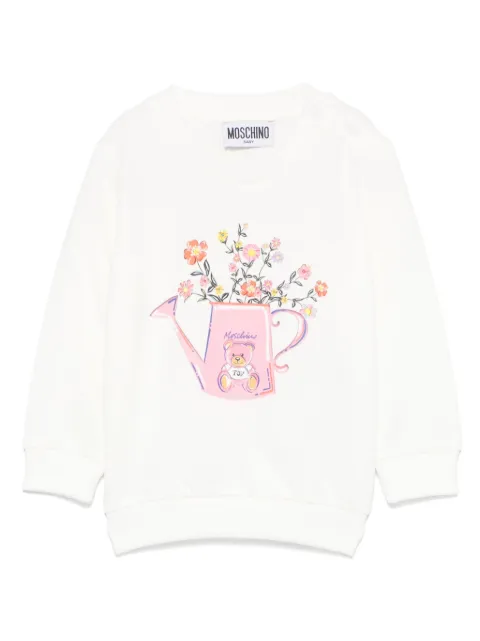 Moschino Kids graphic-print sweatshirt