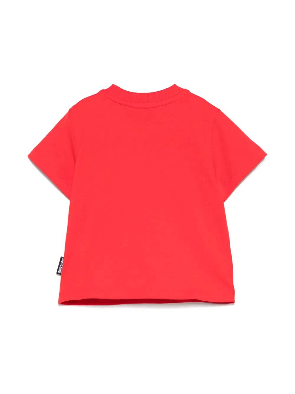 Moschino Kids teddy bear-motif T-shirt - Rood