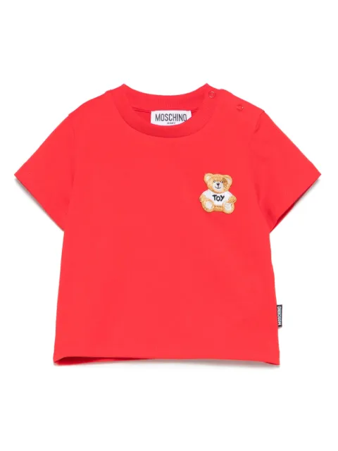 Moschino Kids تيشيرت بنقش تيدي