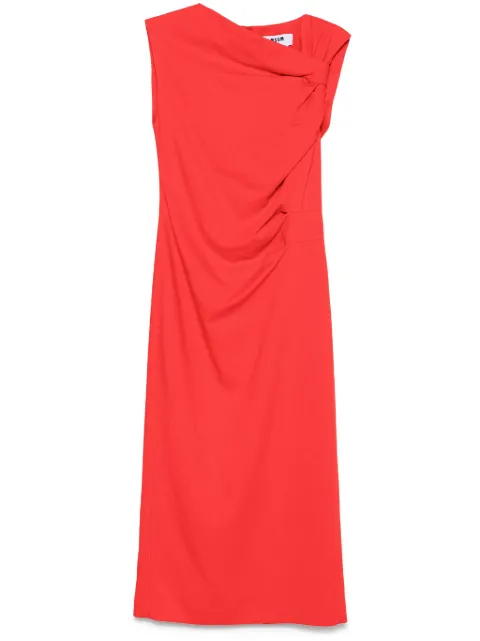 MSGM vestido midi con diseño asimétrico