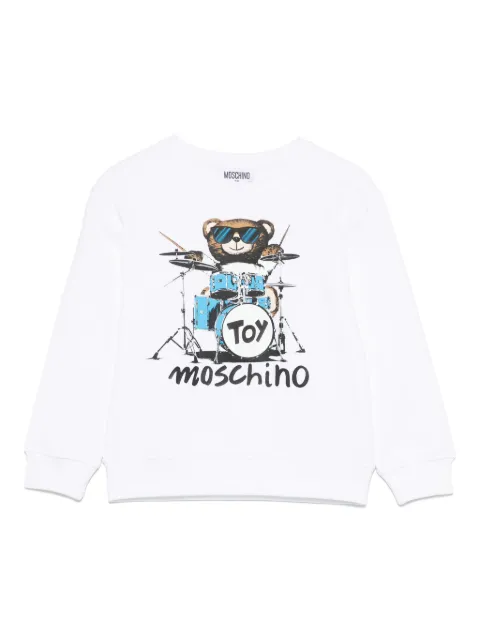 Moschino Kids teddy bear-print sweatshirt