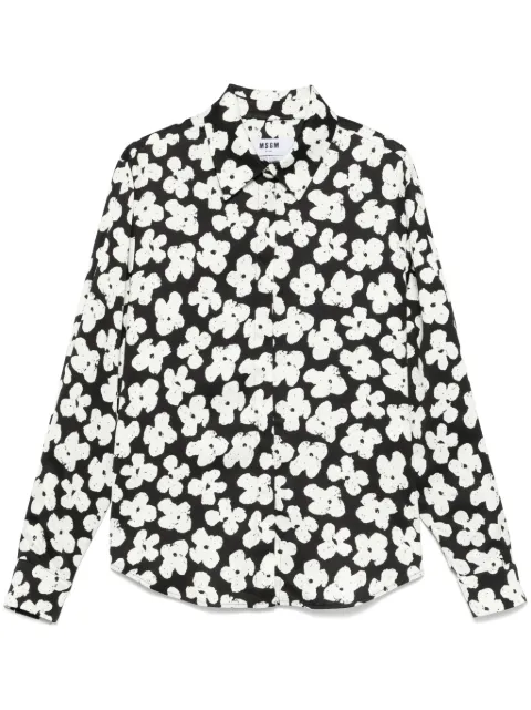 MSGM floral-print shirt  