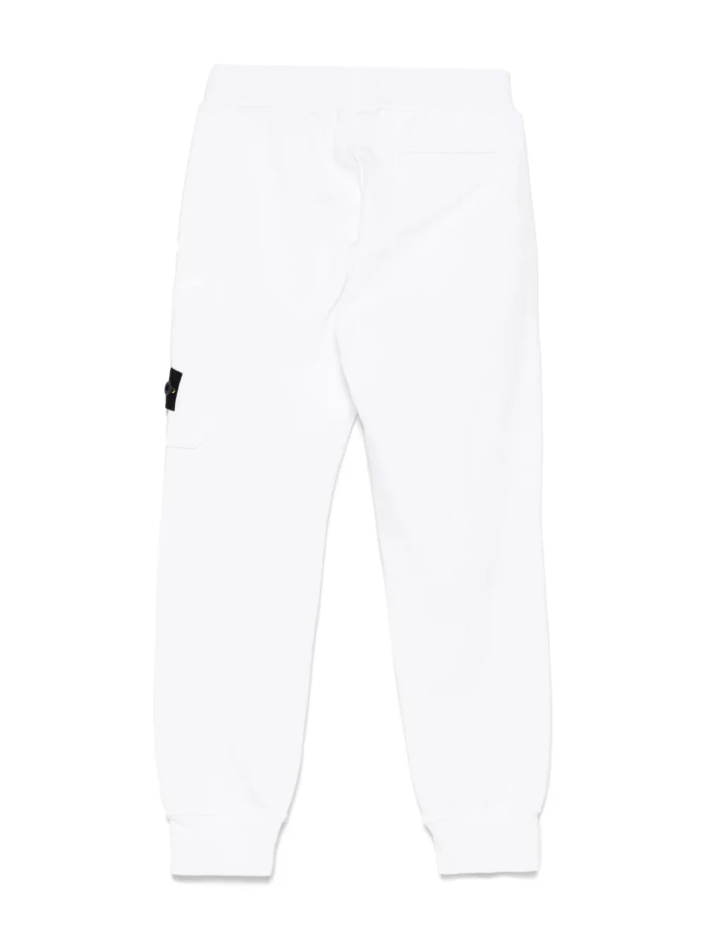 Stone Island Junior Katoenen trainingsbroek Wit
