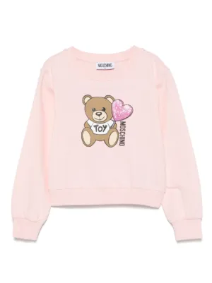 Moschino Kids モスキーノ・キッズ テディベア スウェットシャツ 