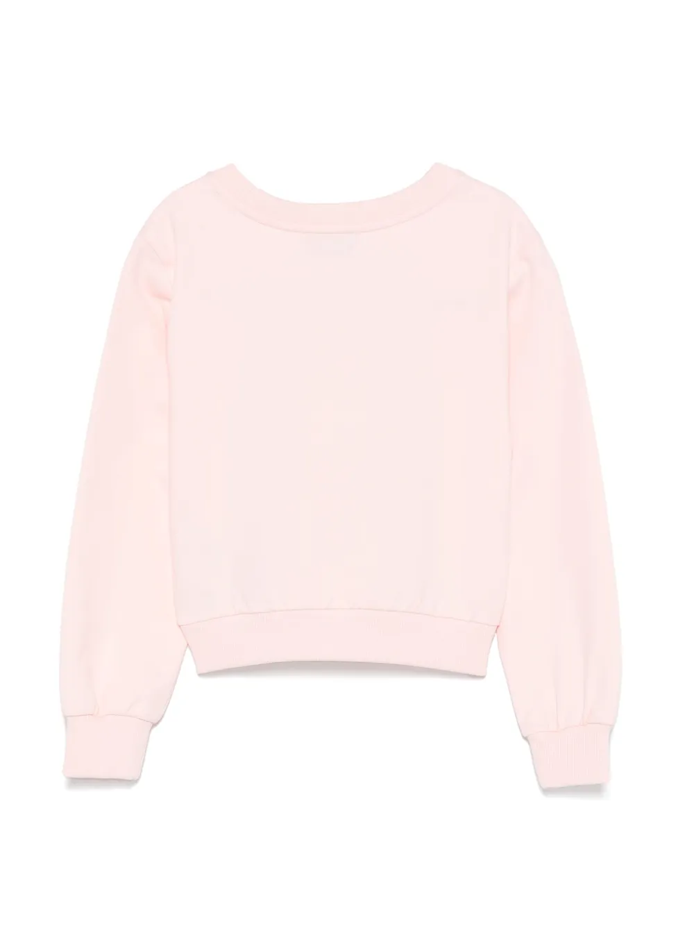 Moschino Kids Sweater met teddybeerprint - Roze