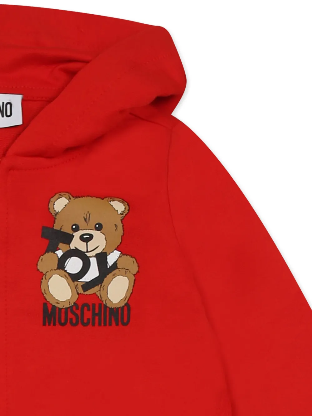 Moschino Kids Trainingspak met teddybeerprint Rood