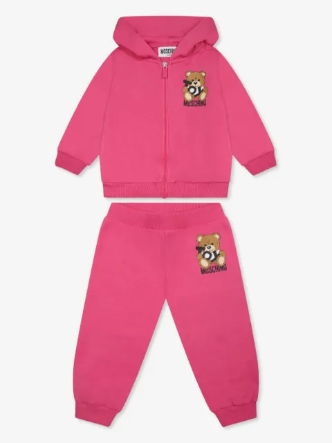 Moschino Kids Teddy-Bear-motif tracksuit set