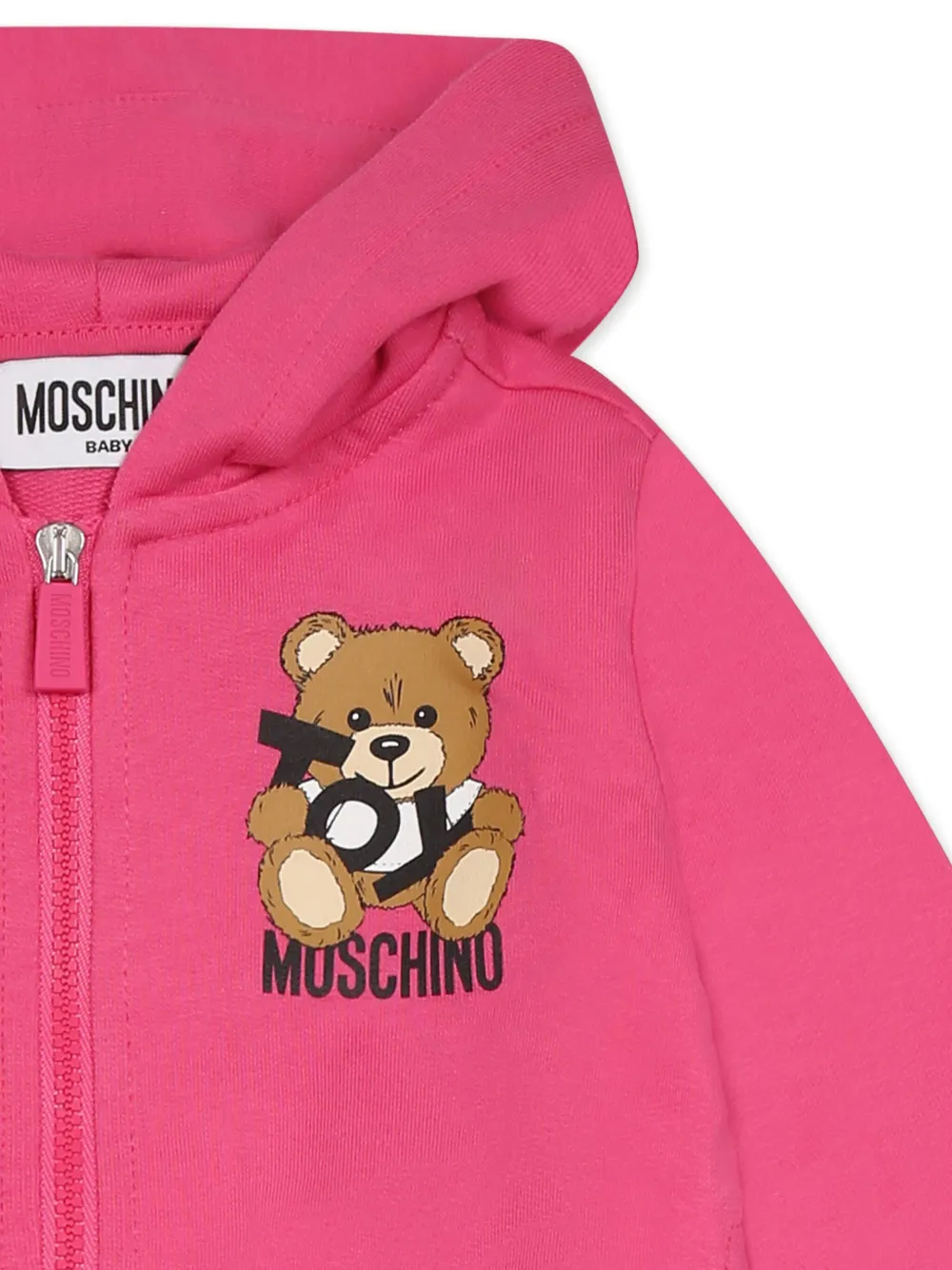 Moschino Kids Trainingspak met teddybeerpatroon Roze