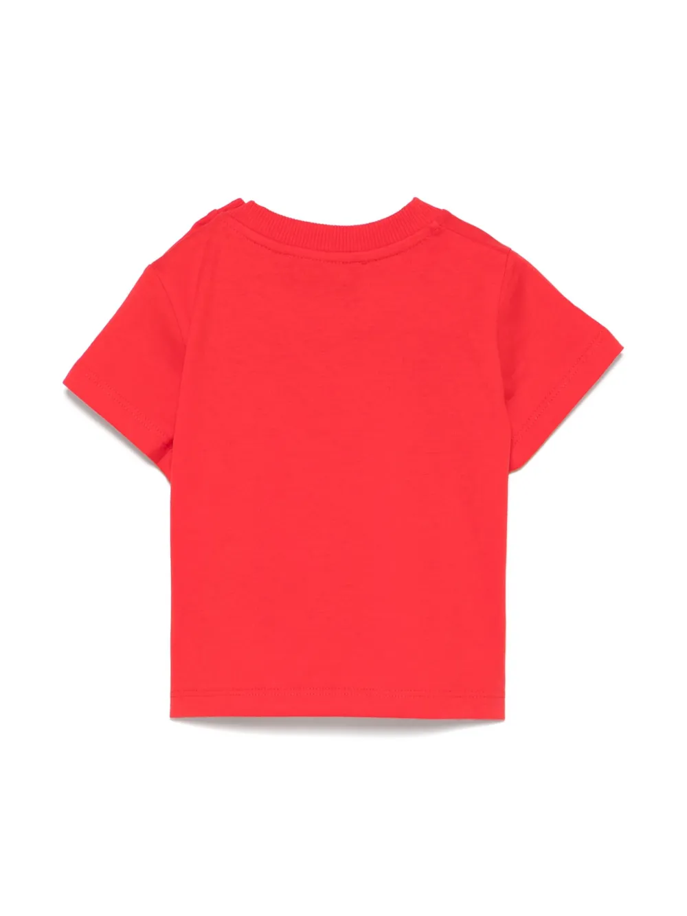 Moschino Kids logo-print T-shirt - Rood