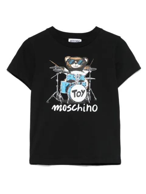 Moschino Kids teddy bear-print T-shirt