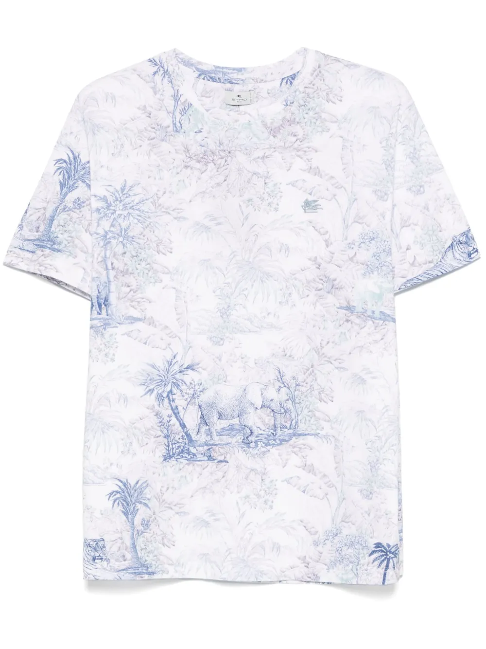 ETRO jungle-print T-shirt | White | Image 1