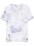 ETRO jungle-print T-shirt - White