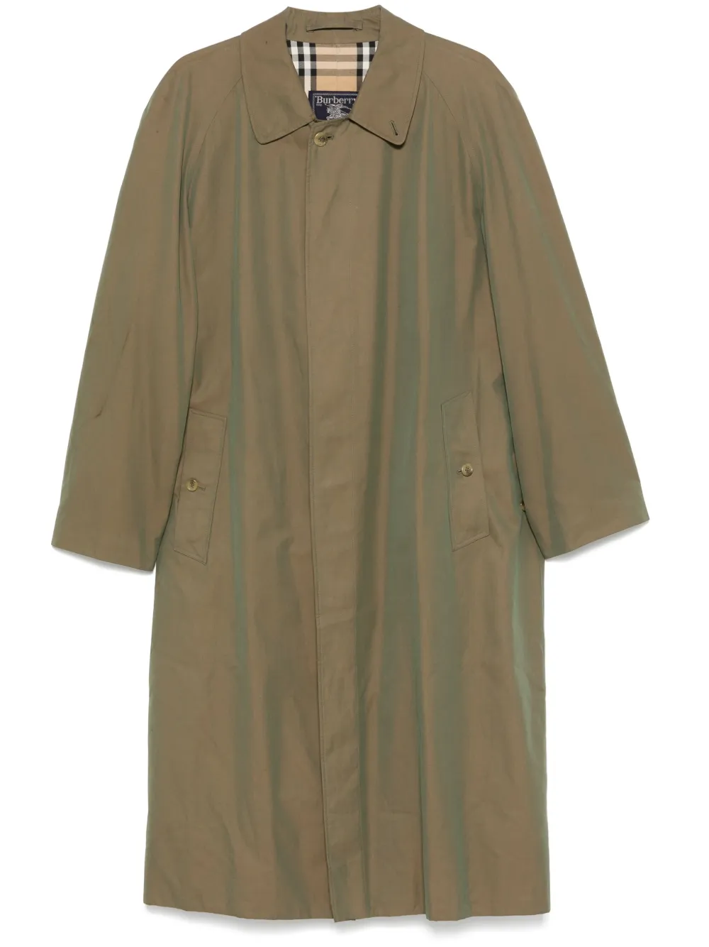 circa 1980
s cotton trench coat