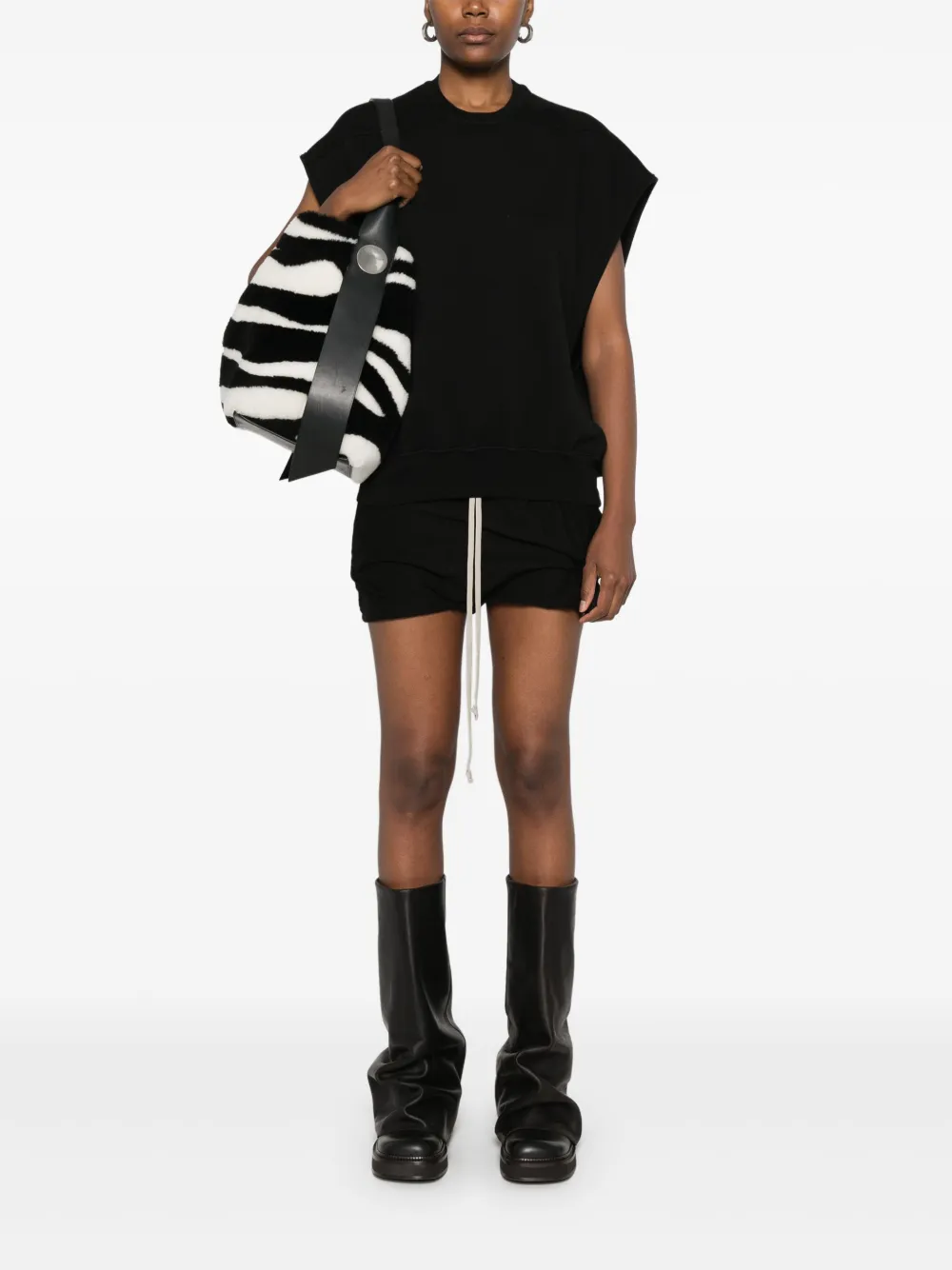 Rick Owens DRKSHDW SL Jumbo Tatlin sweater - Zwart