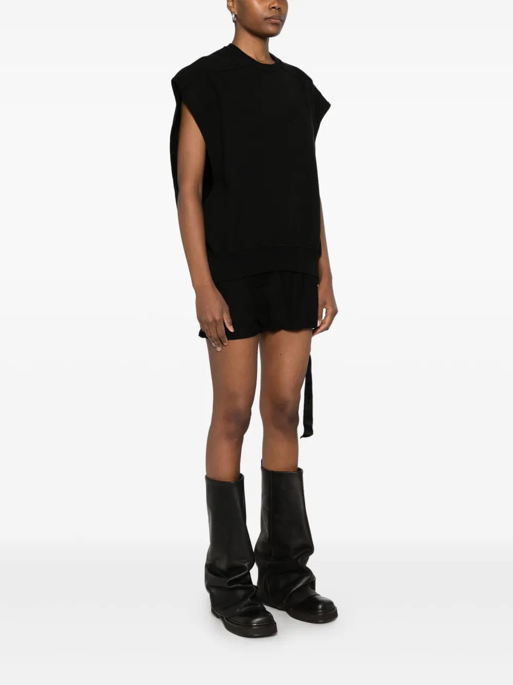 Rick Owens DRKSHDW SL Jumbo Tatlin sweater Zwart