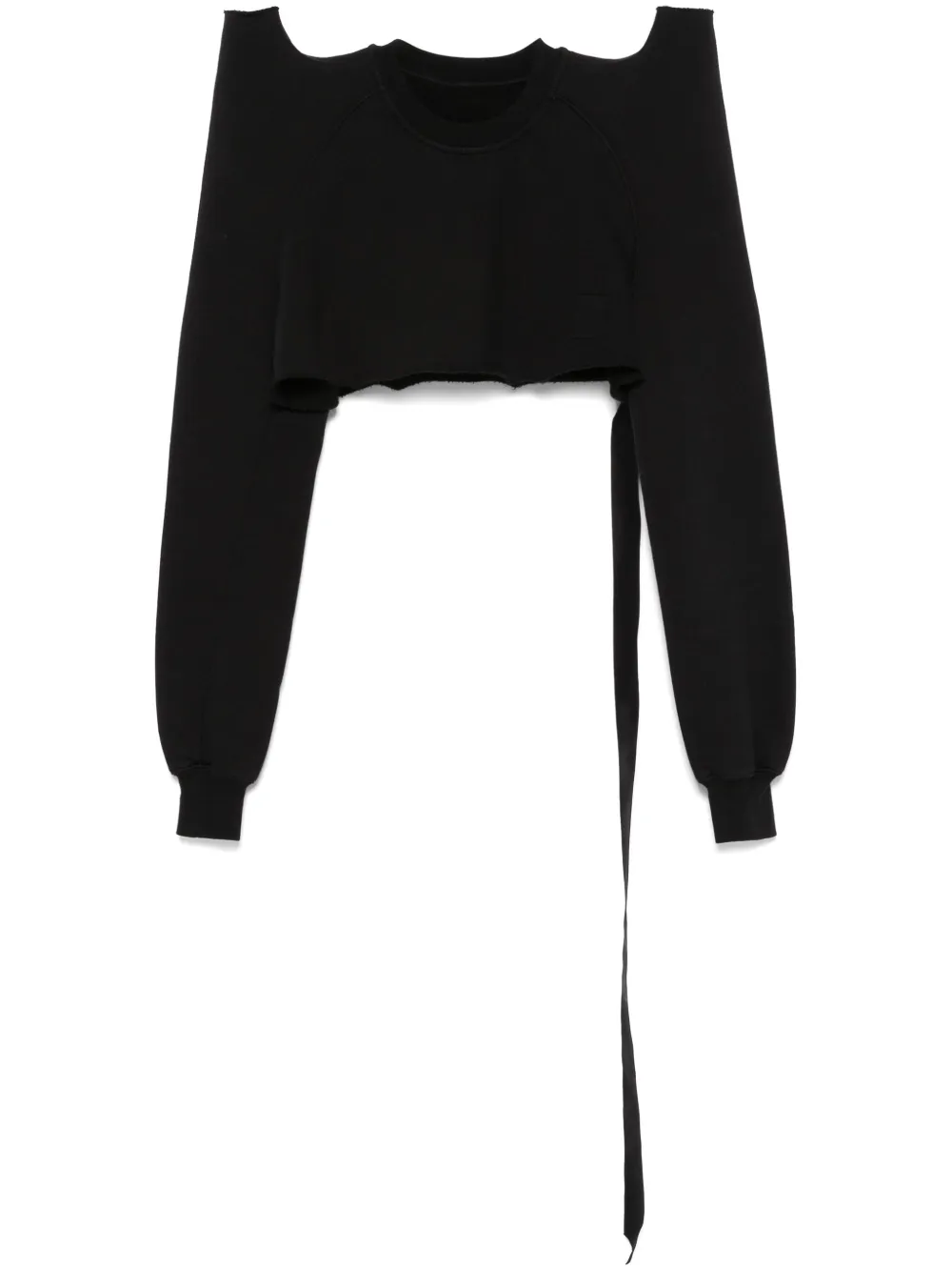 Rick Owens DRKSHDW sudadera corta | negro | Image 1