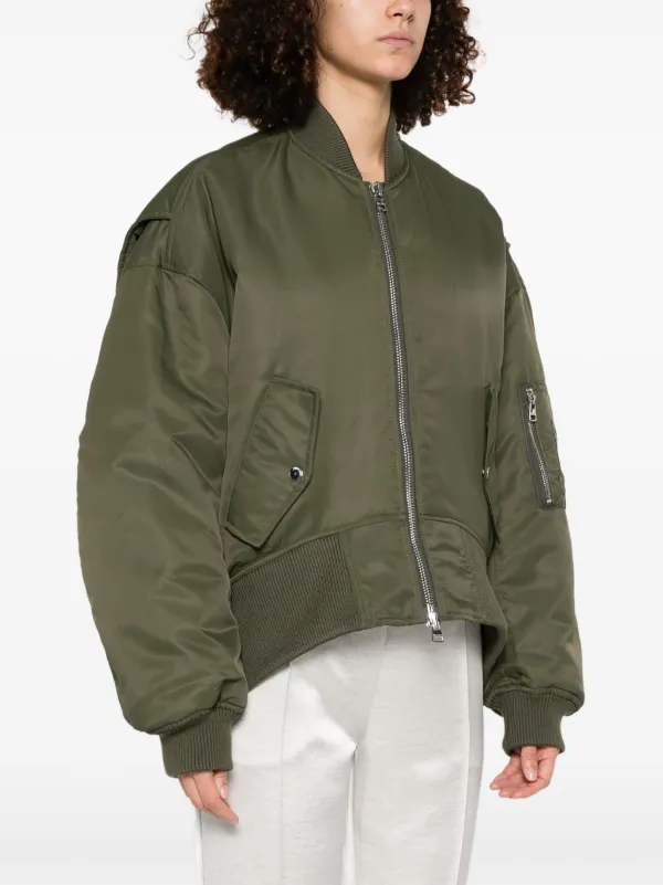 JW Anderson ボンバージャケット | グリーン | FARFETCH JP