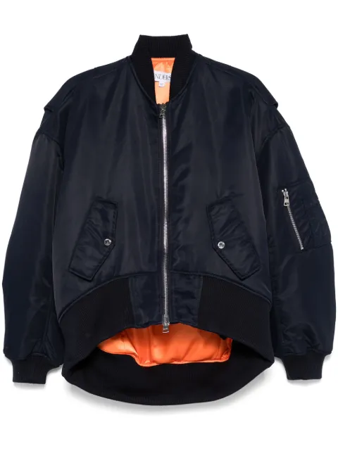 JW Anderson curved-hem bomber jacket 