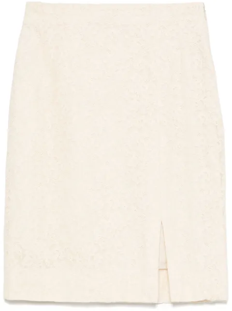 Christian Dior Pre-Owned 2000s mini-rok met bloemenkant