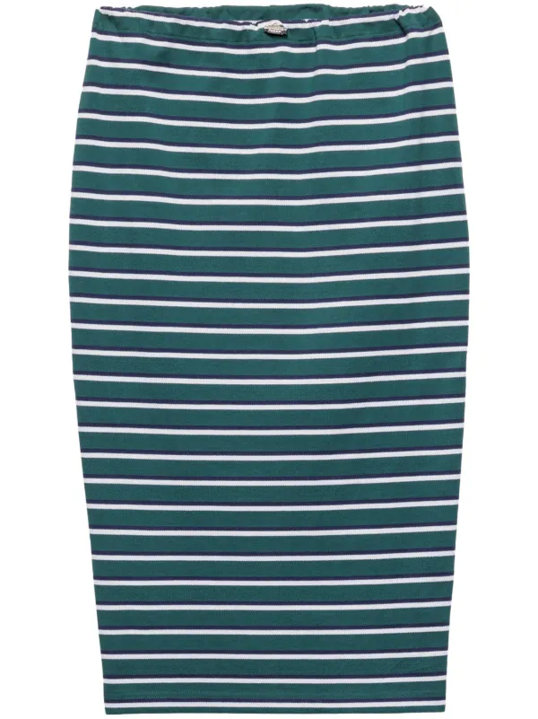 【関税込み】prada Striped wool skirt 関税込み】prada Striped wool skirt Prada Prada Women Striped