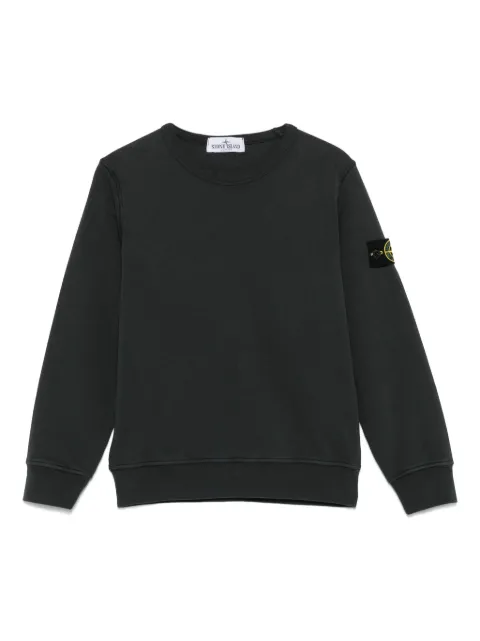 Stone Island Junior Sweater met Compass-logopatch