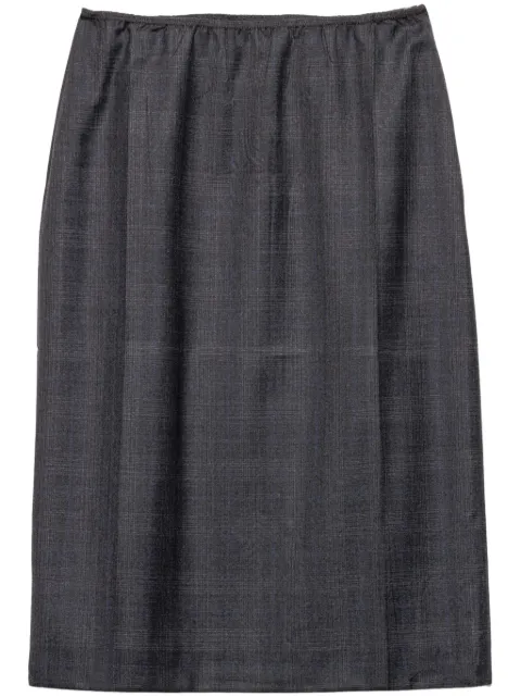 Prada wool skirt