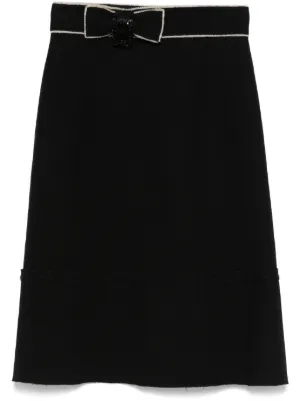 Comme Des Garçons アシンメトリー スカート | ブラック | FARFETCH JP
