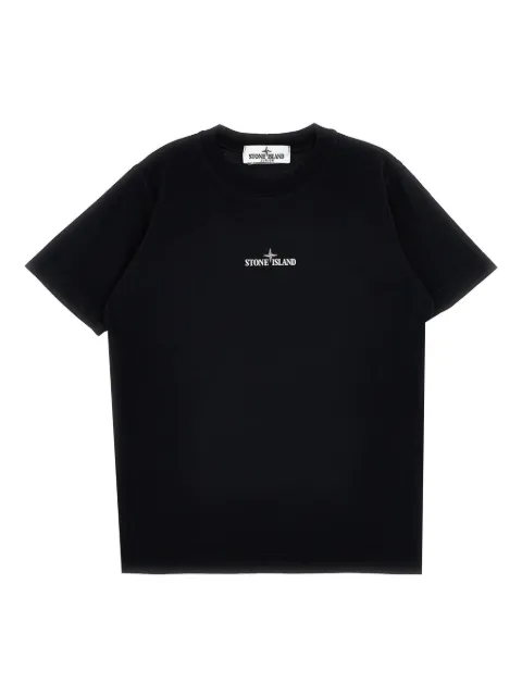 Stone Island Junior t-shirt à logo imprimé