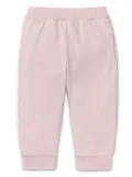 Miki House logo-embroidered tracksuit bottom - Pink