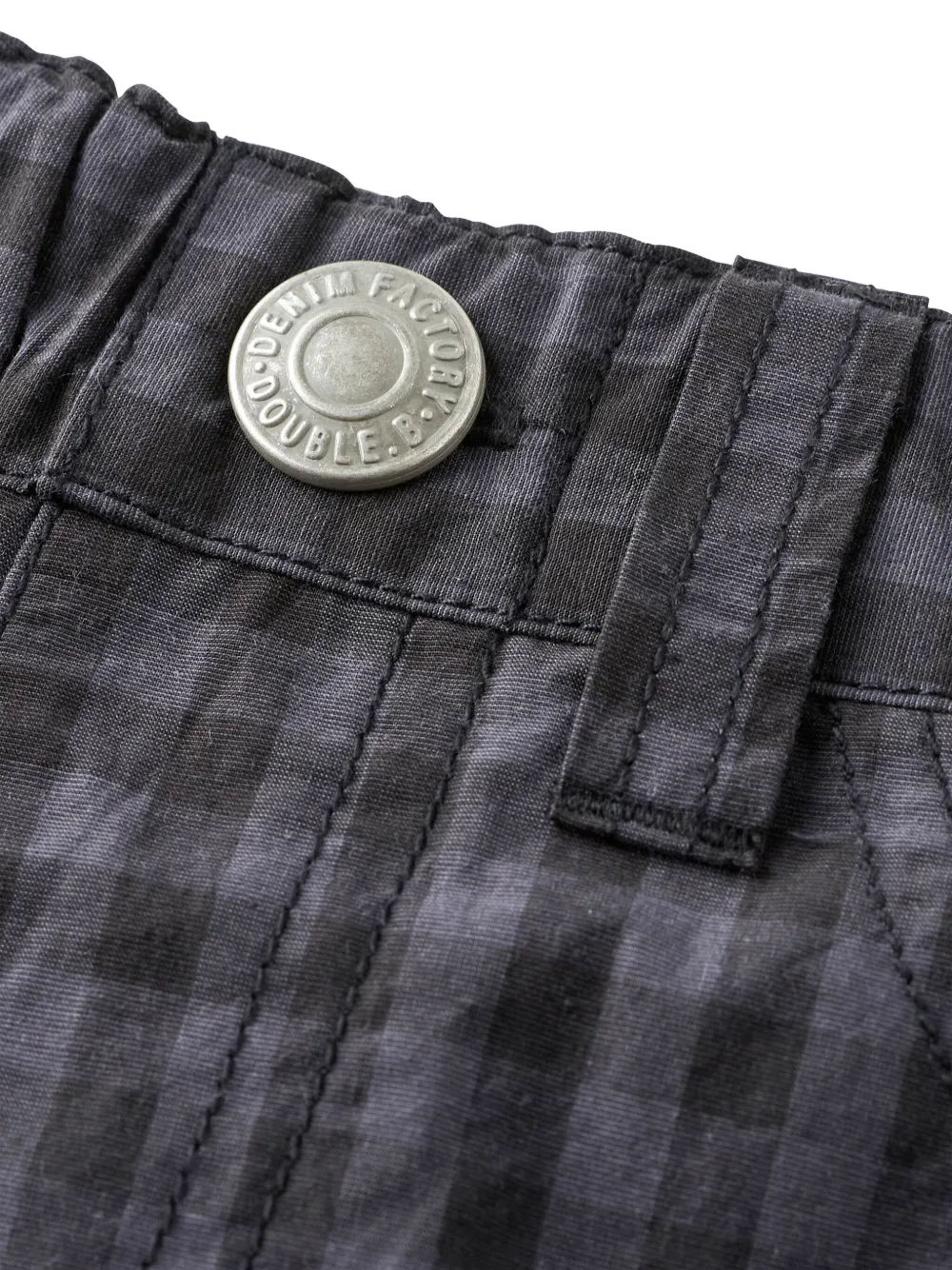 Miki House Broek met patch Zwart