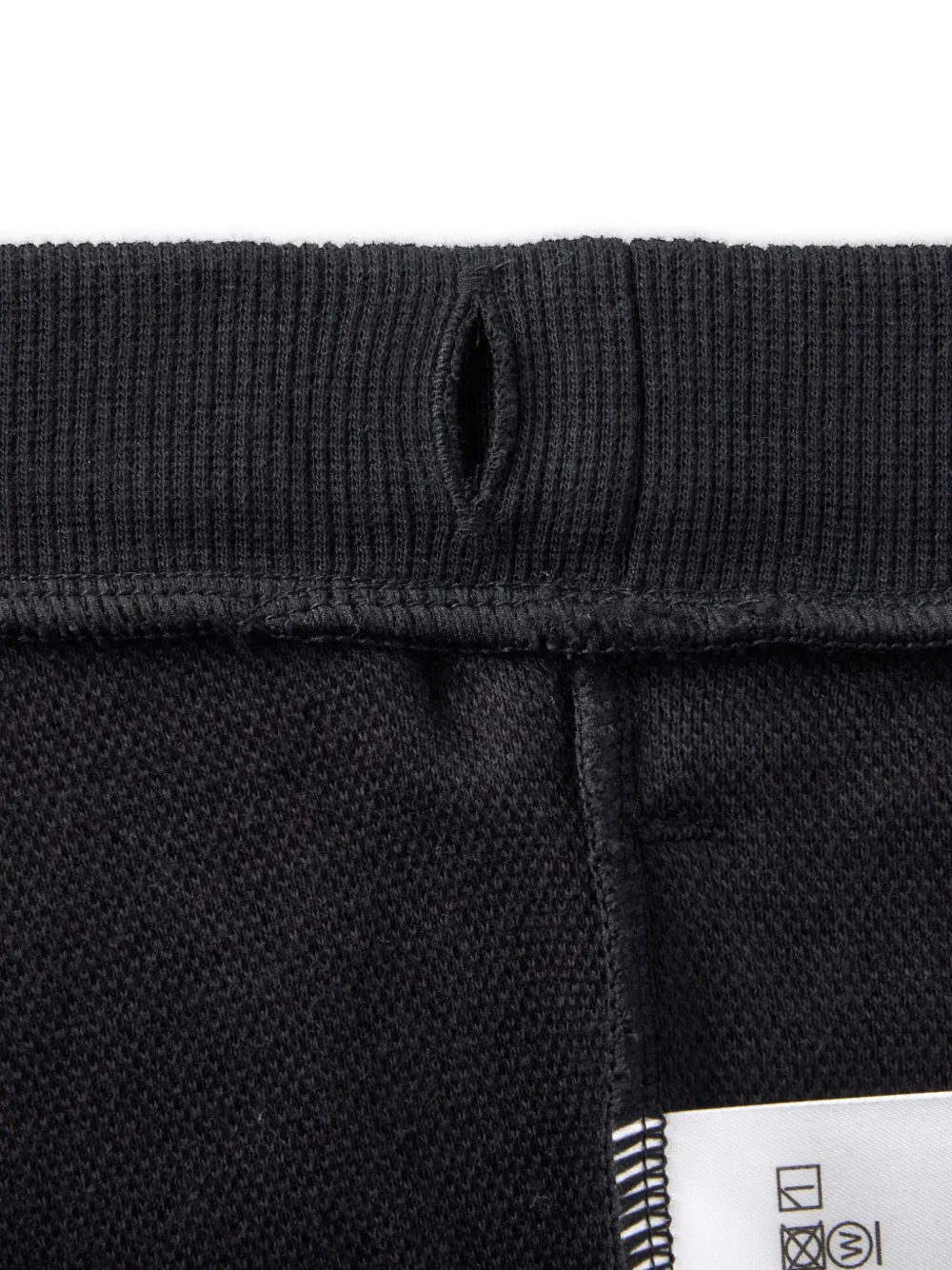Miki House Cotton Track Pants In Black