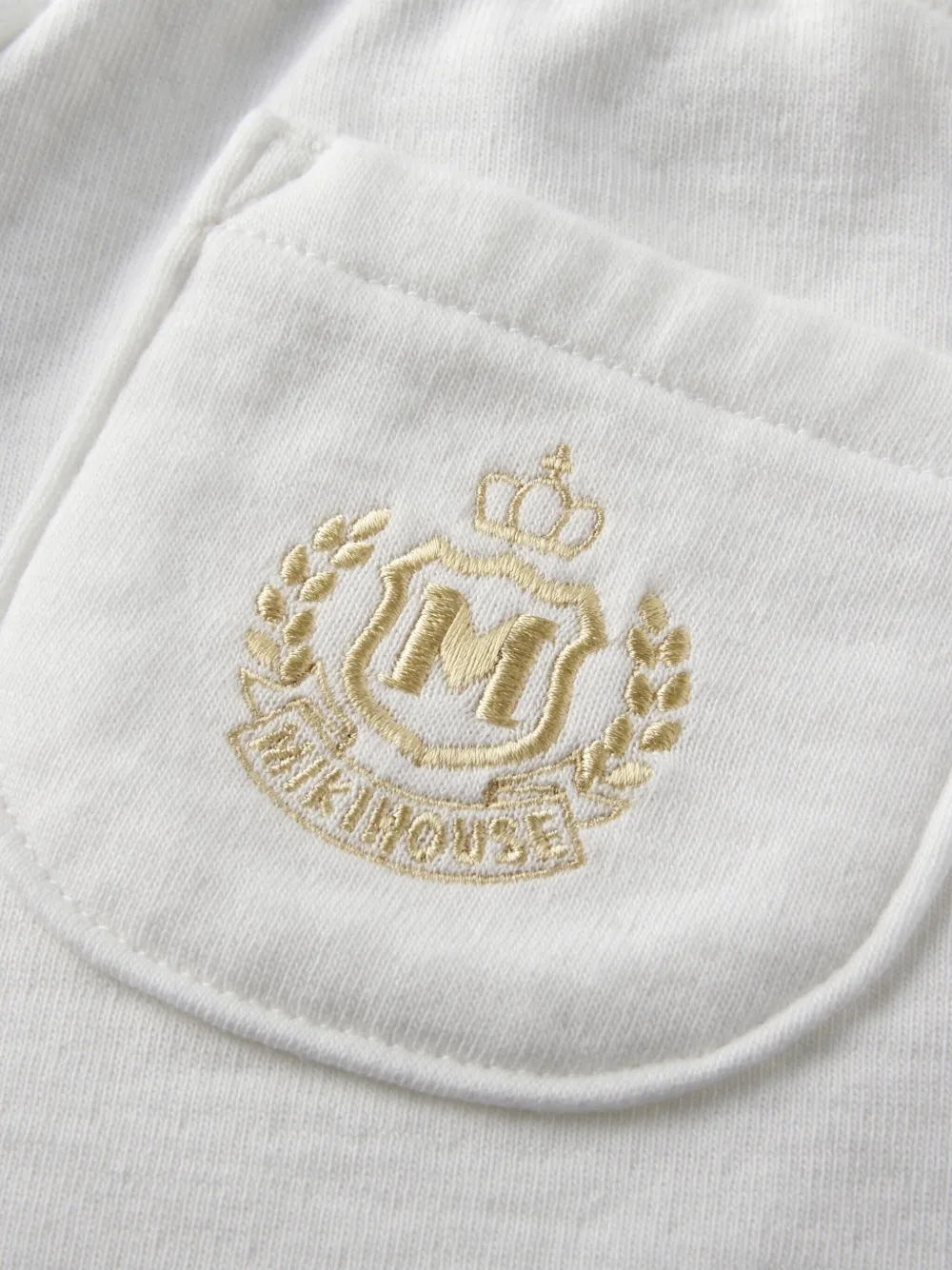 Miki House Logo-embroidered Tracksuit Bottom In White