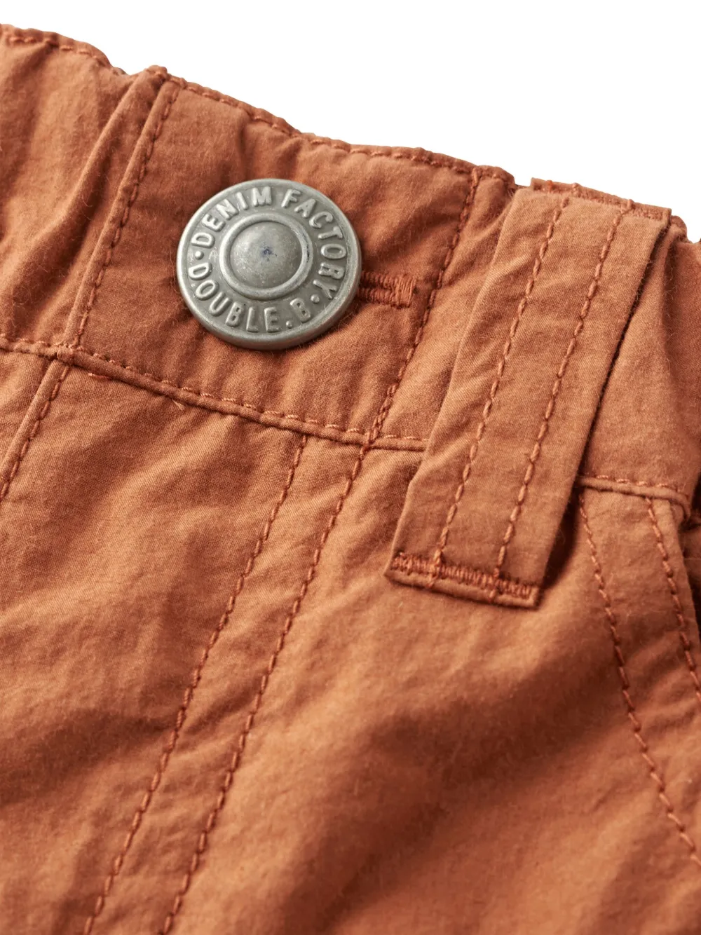 Miki House Broek met patch Bruin