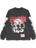 RRR123 x Fear of God Look, it´s the enemy sweatshirt - Grey