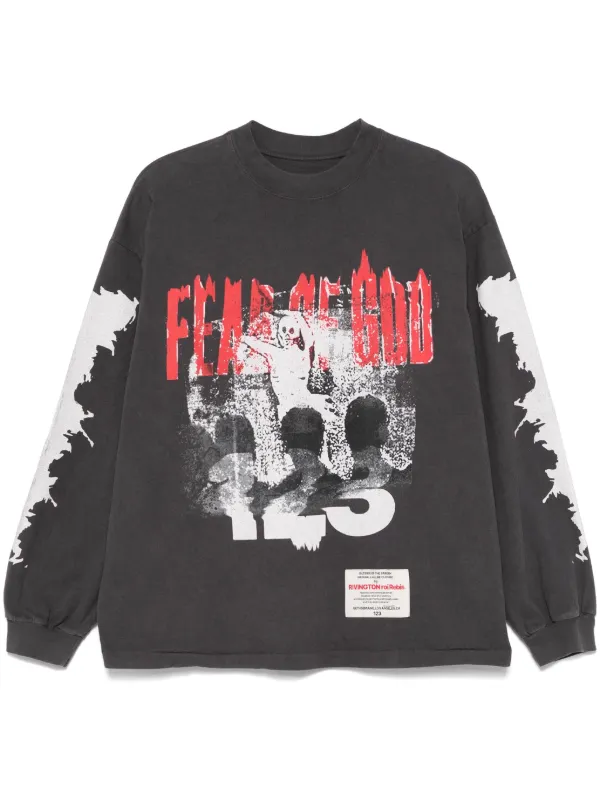 世界を買える 海外ブランド God Of Fear x RRR123 Look, Grey | Sweatshirt Enemy The it´s トップス