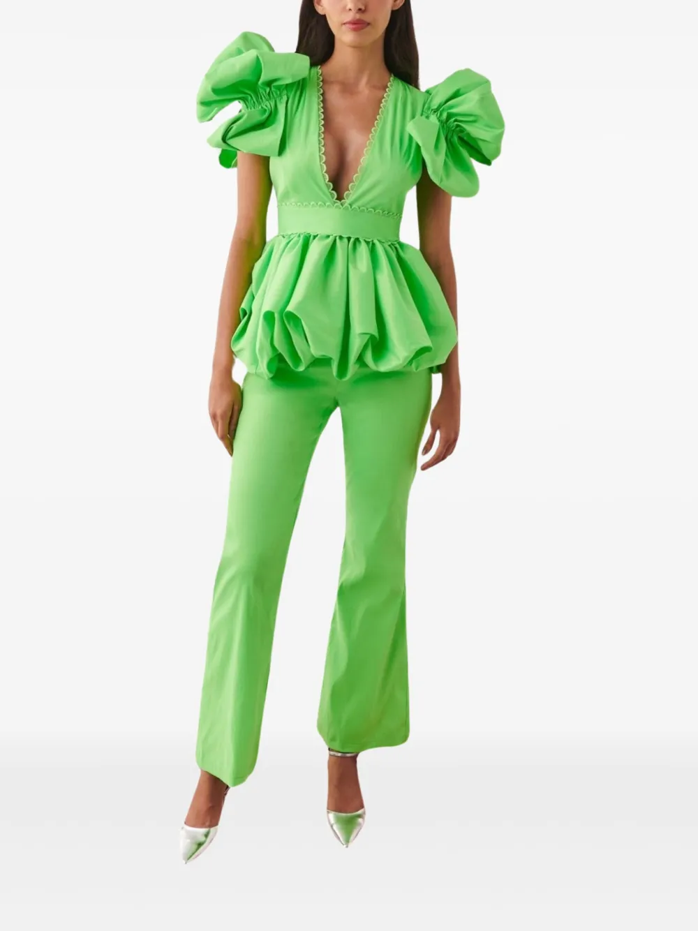 Celia B Willem trousers - Groen