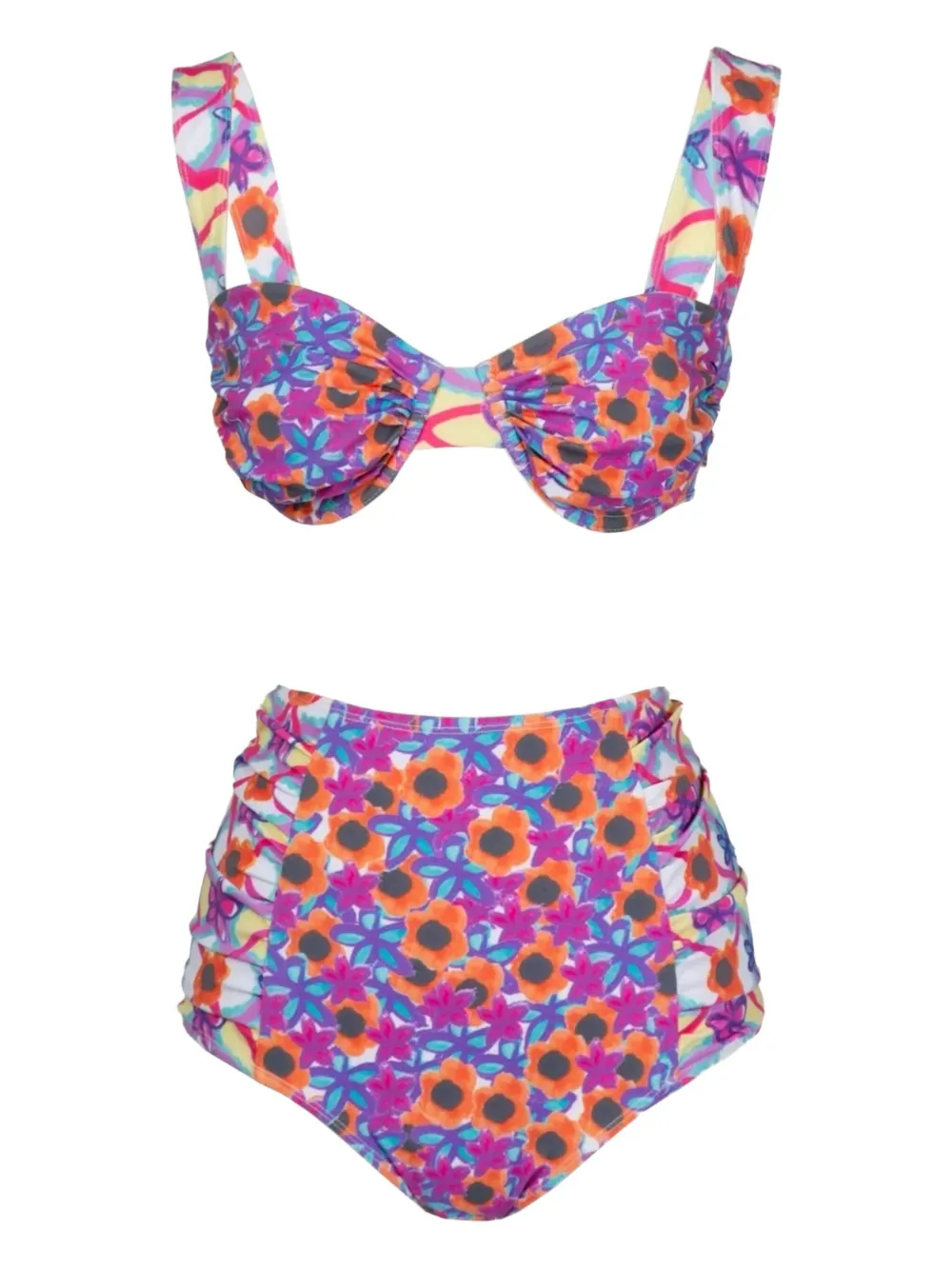 Celia B Icarian Wanderlust Bikini In Multi