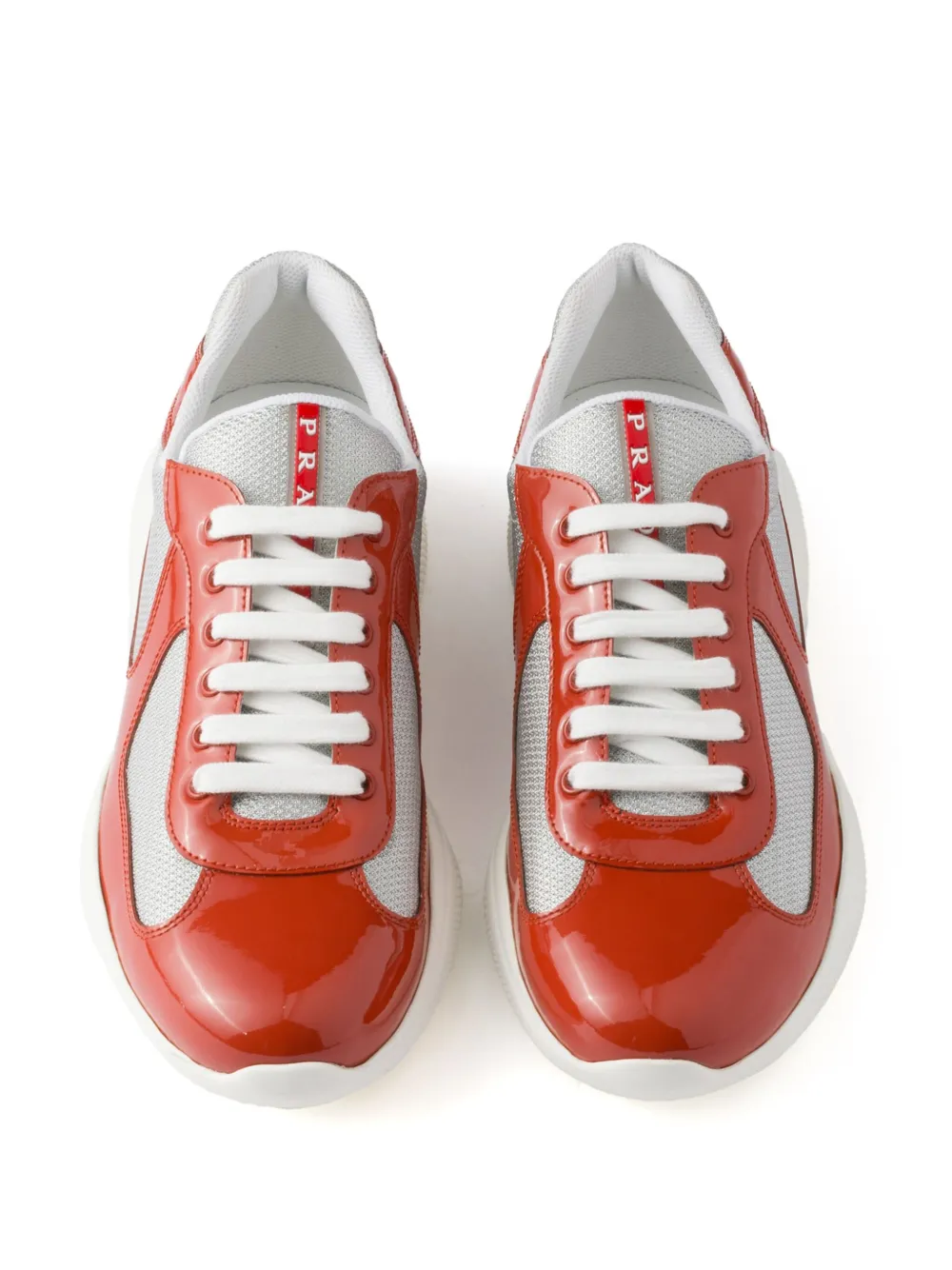 Prada America's Cup sneakers Oranje