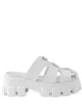 Prada Monolith mules - White