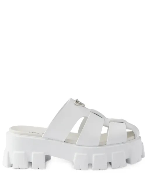 Prada mules Monolith - Blanc - Prada - Modalova