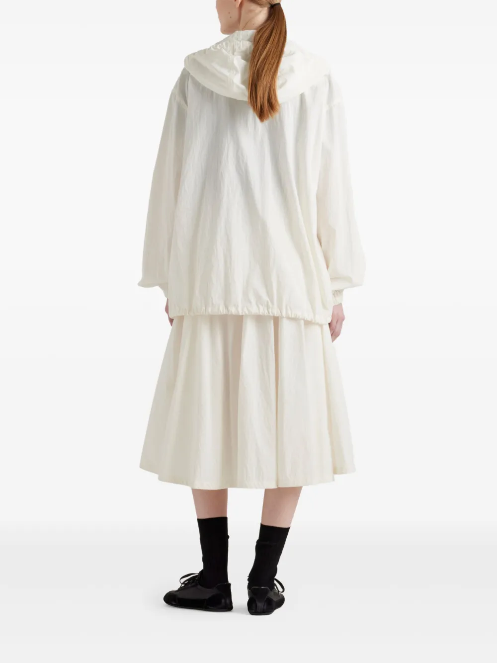 Prada Pongé blouson jack Beige
