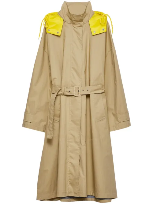 Imperméable à col montant - Prada - Modalova